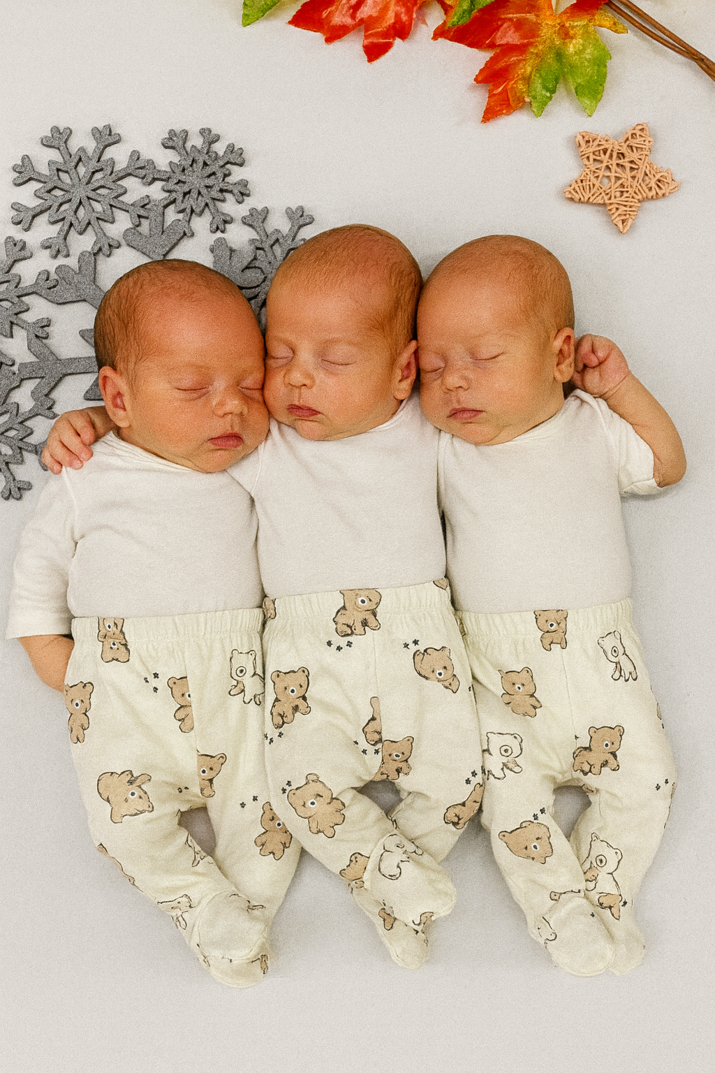 HelloBaby 3 Adet Bebekler İçin Patikli Pantolon Seti