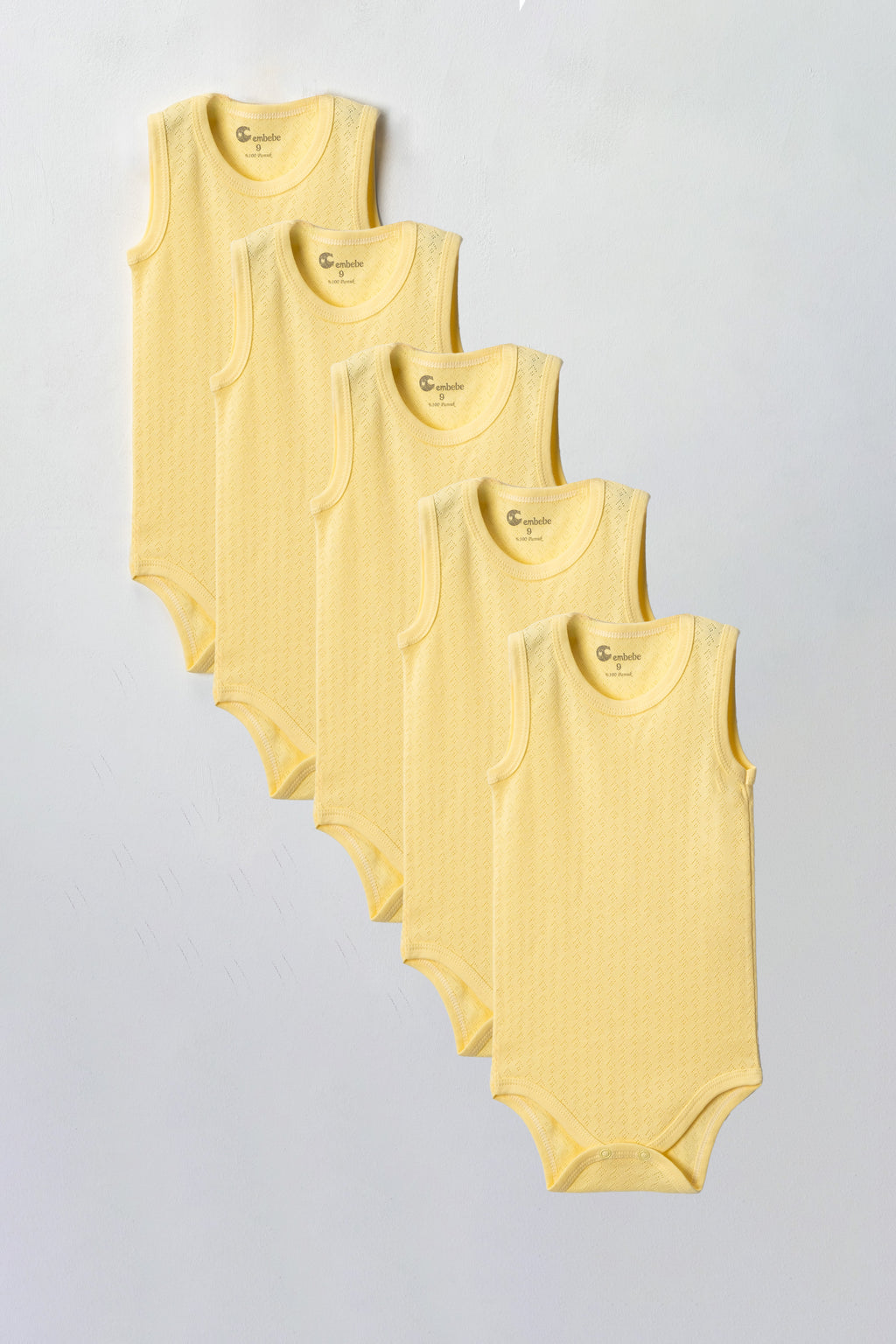 Büyük Boy Jakarlı Kumaş (5 ADET) Alttan Çıtçıtlı Body Zıbın Özel Çocuklara Uyumlu