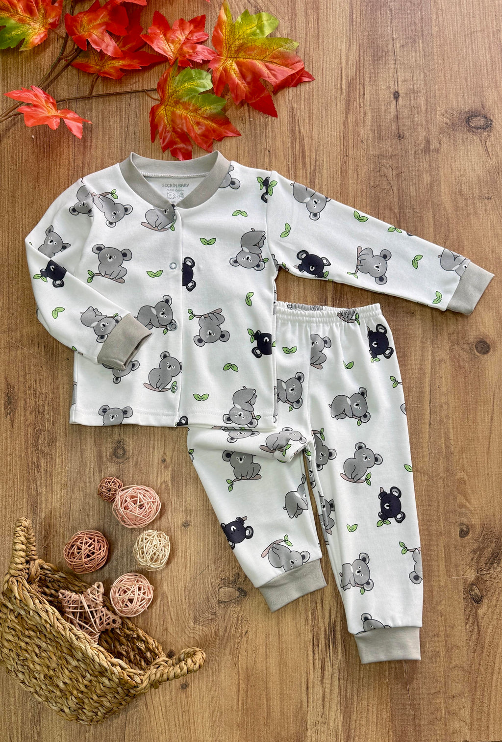 Çocuklar İçin Mevsime Uygun Pamuk Pijama Takımları