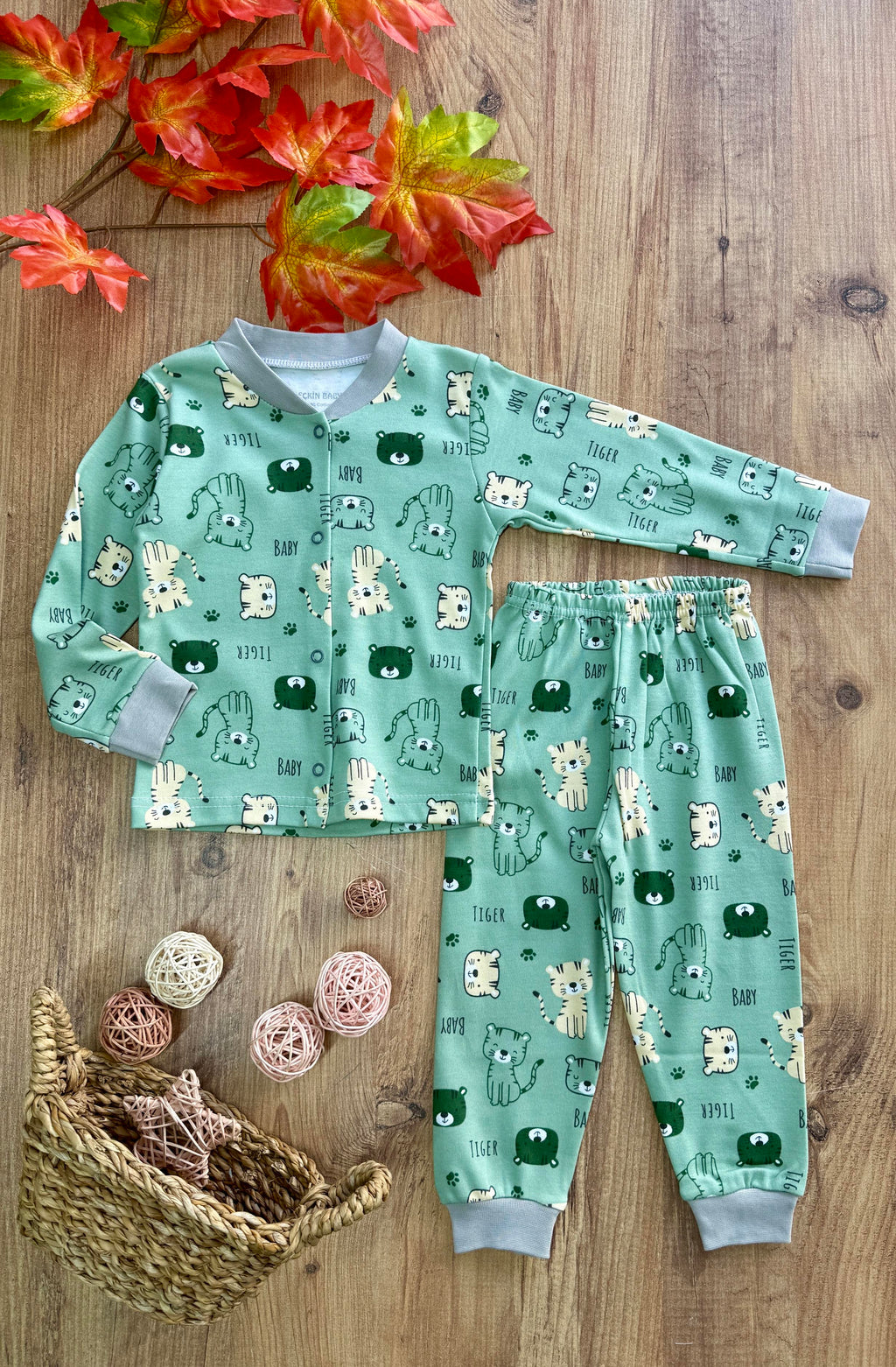 Çocuklar İçin Mevsime Uygun Pamuk Pijama Takımları
