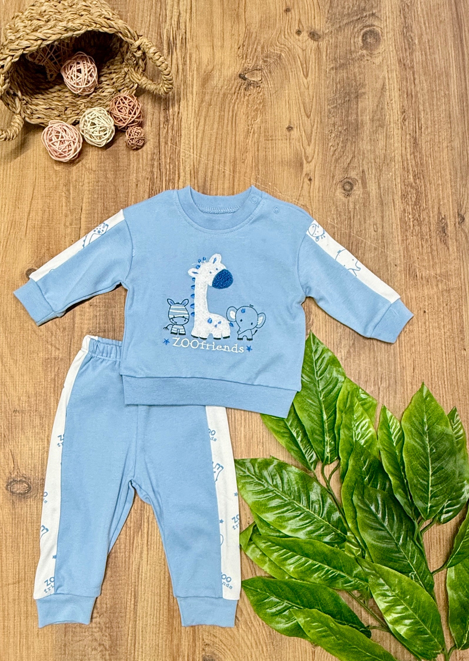 Baby Can Zürafa Erkek Bebek Takım