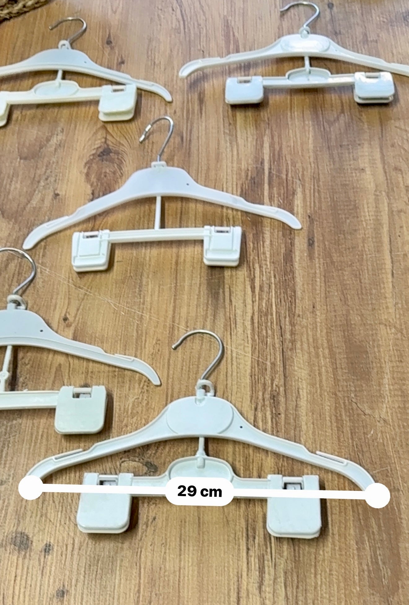 Bebek Çocuk Kıyafet Askısı (25 Çift) (50 Parça) Giyim Askısı - Elbise Askısı 2li Takım