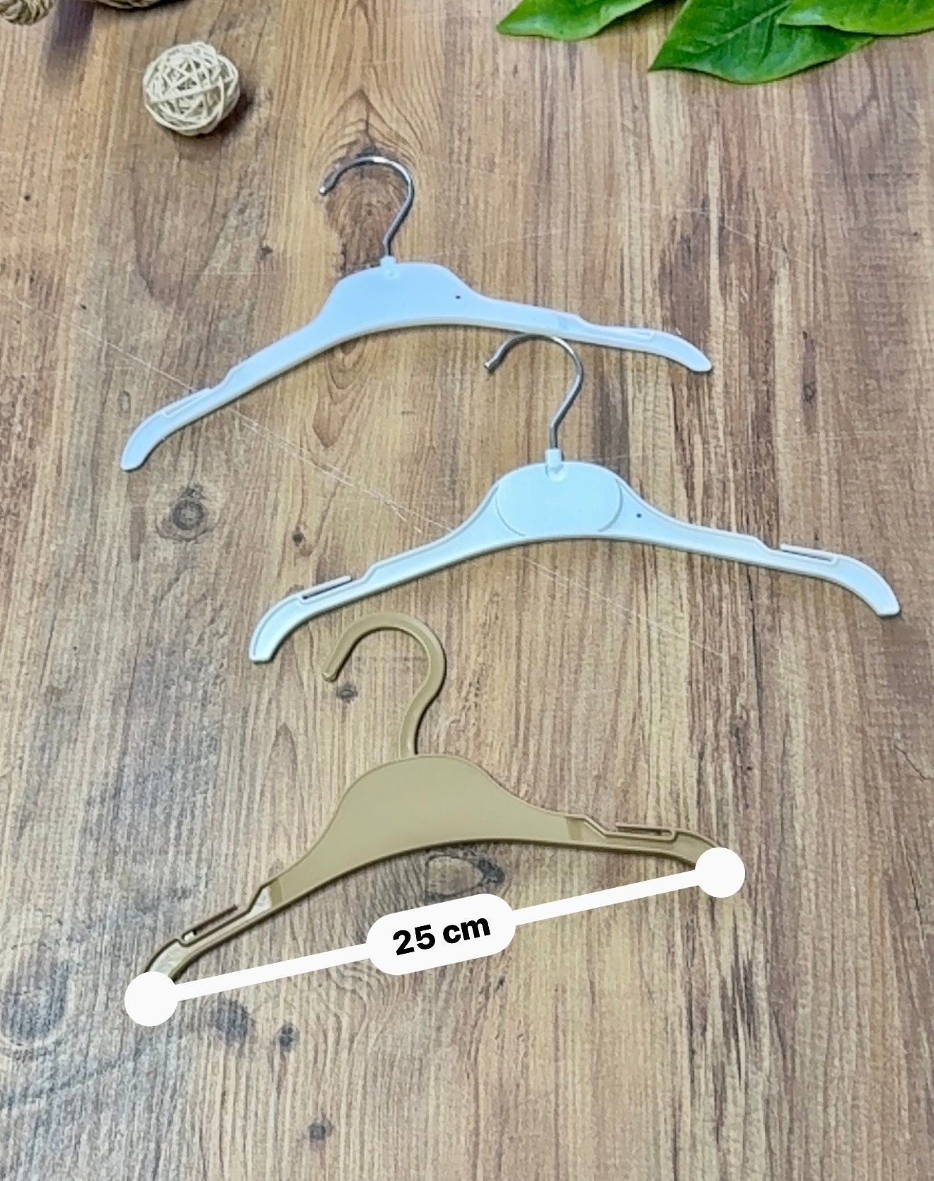 Bebek Çocuk Kıyafet Askısı (25 Çift) (50 Parça) Giyim Askısı - Elbise Askısı 2li Takım