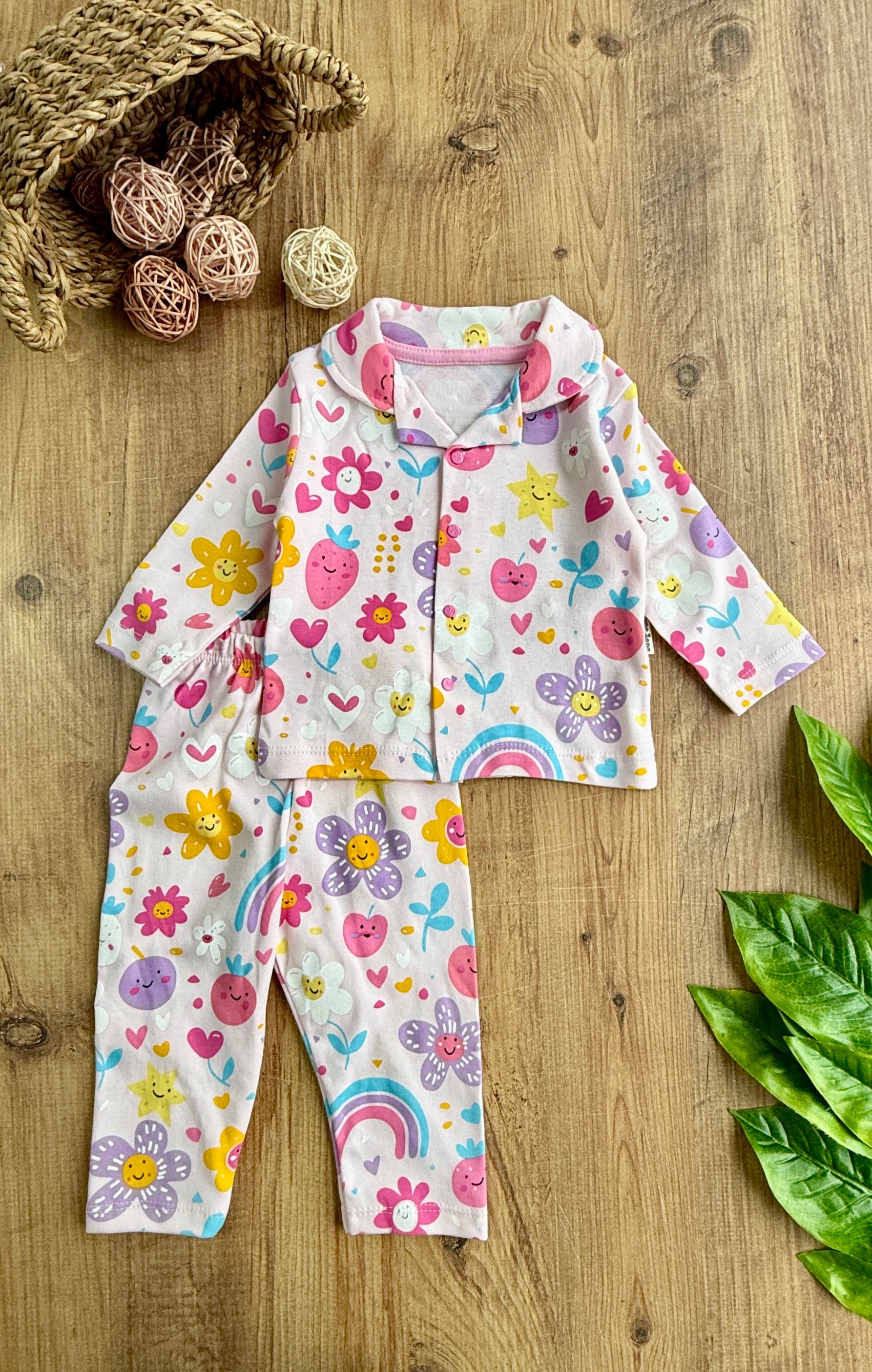 Babycan Kız Bebek Pijama