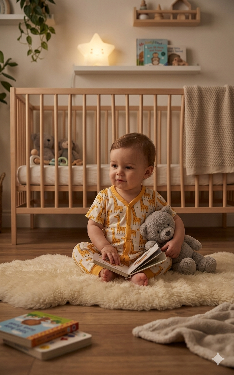 Hello Baby Erkek Çocuk Zürafa Pijama