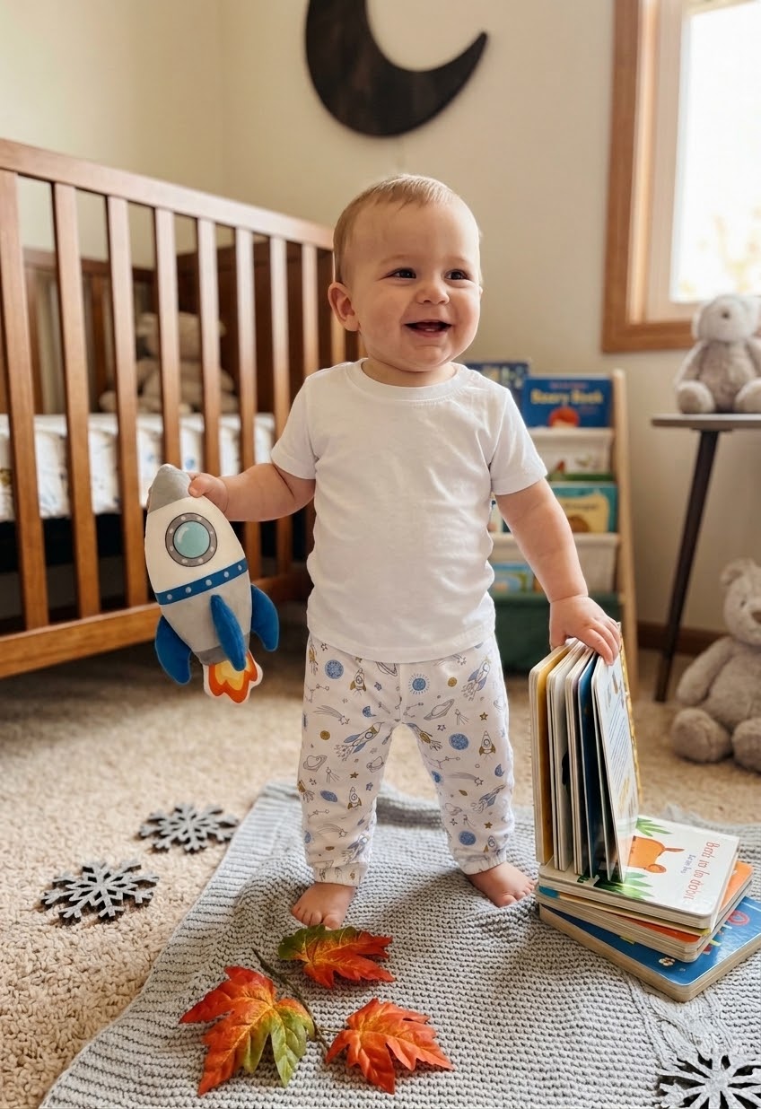 Bebek Ve Çocuklar İçin Üçlü Pijama Alt Setleri Rahat Kesim Yumuşak Kumaş Tek Altlar