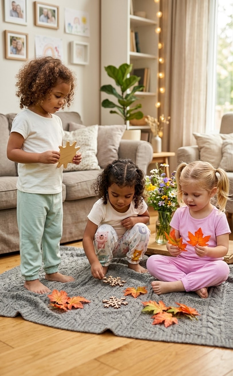 Bebek Ve Çocuklar İçin Üçlü Pijama Alt Setleri Rahat Kesim Yumuşak Kumaş Tek Altlar